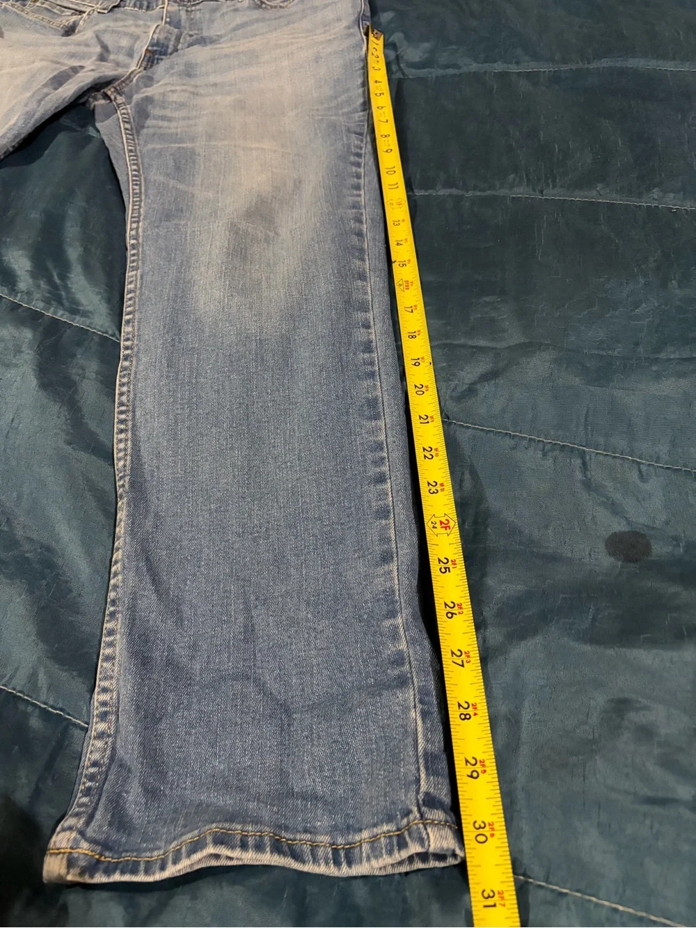 Hollister light blue slim-straight-leg men's jeans